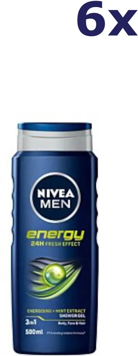 NIVEA Men Energy Douchegel 3-in-1 500ml