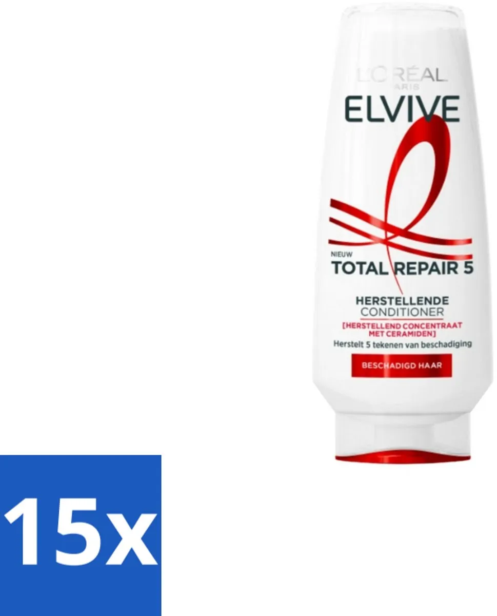 L'Oréal Paris Elvive Total Repair 5 Conditioner 200ml - 15 Stuks