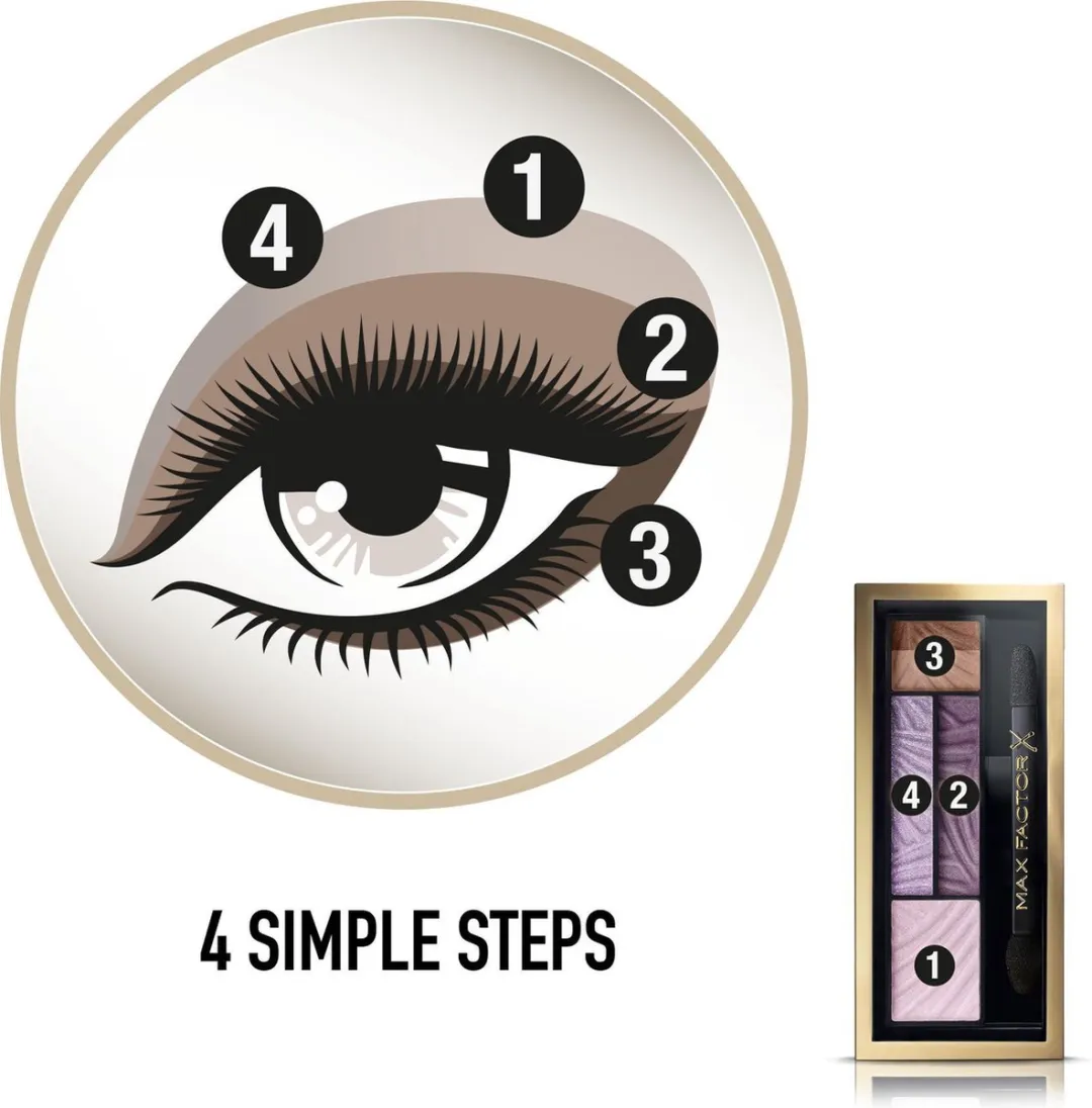 Max Factor Smokey Eye Drama Kit - 004 Luxe Lilacs