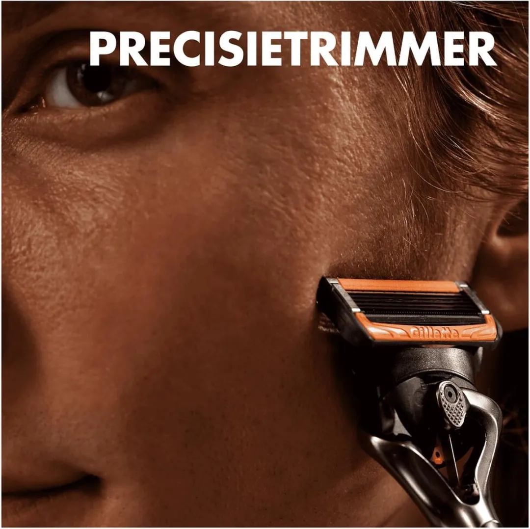Gillette ProGlide Power Navulmesjes 3ST - 5 Bladen - Oranje/Zwart