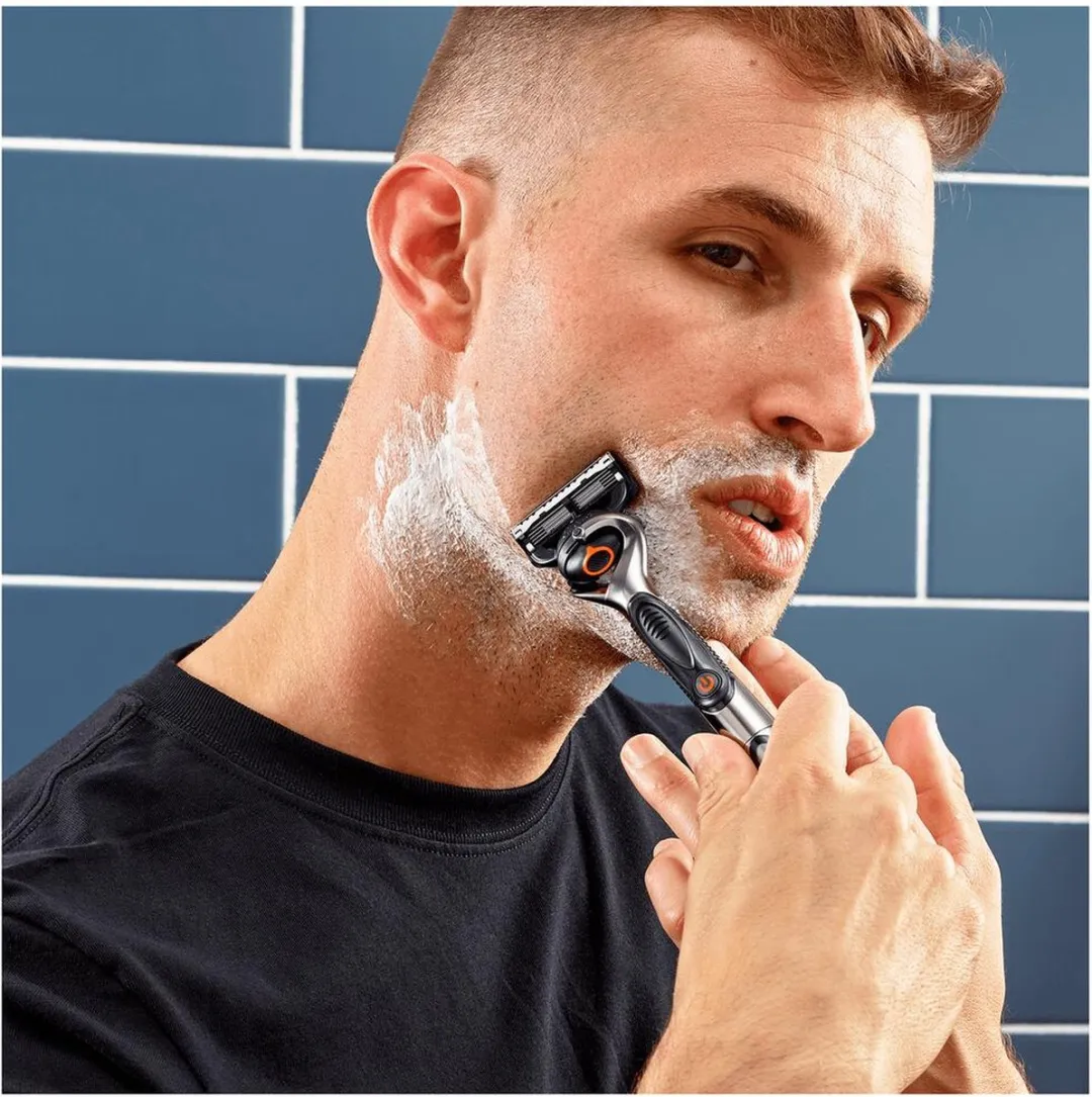 Gillette ProGlide Power Navulmesjes 3ST - 5 Bladen - Oranje/Zwart - afbeelding 6 van 6