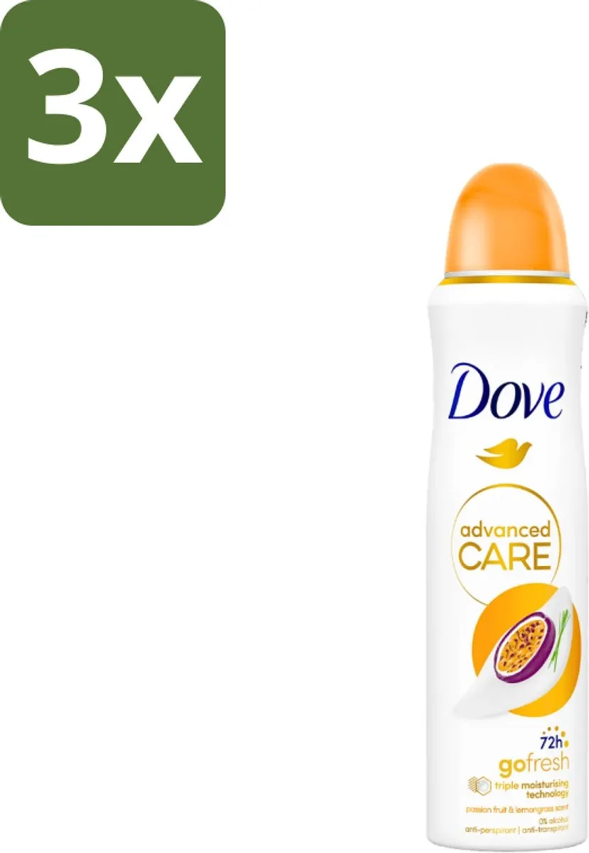 Dove Deospray Passievrucht & Citroengras 450ml
