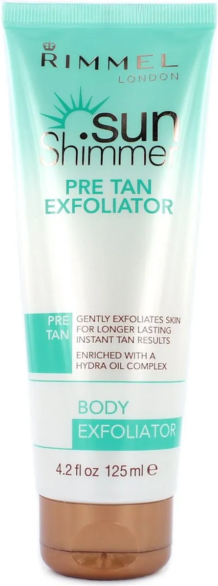 Rimmel London Sun Shimmer Pre Tan Exfoliator 125ml