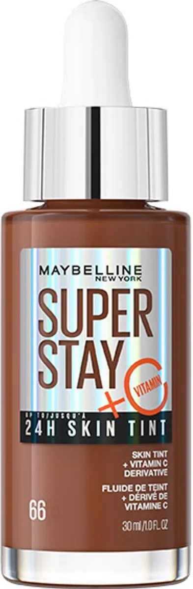 Maybelline New York Superstay 24H Skin Tint Foundation 130ml - Kleur 66