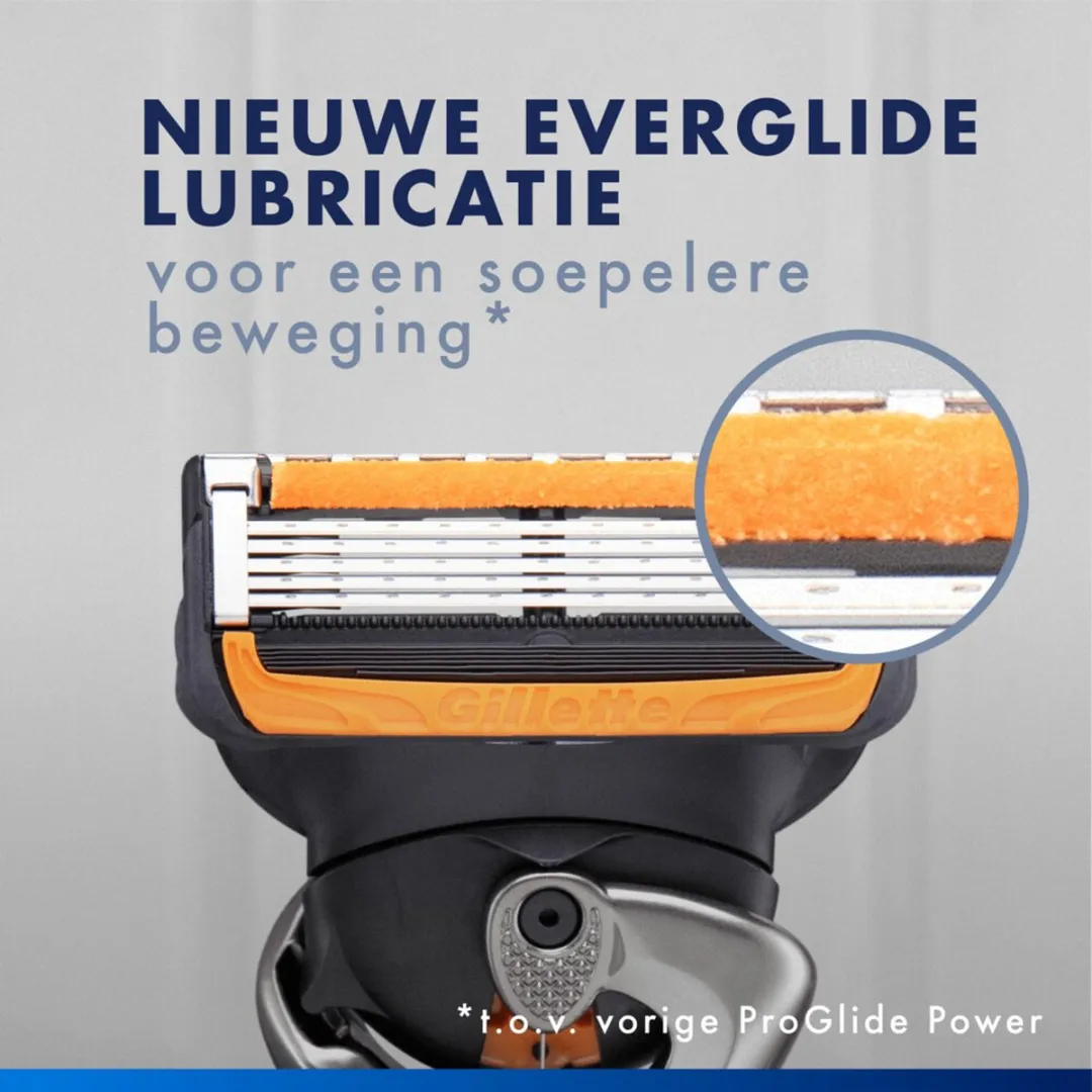 Gillette Proglide Power Scheermes - 5 Bladen - Oranje