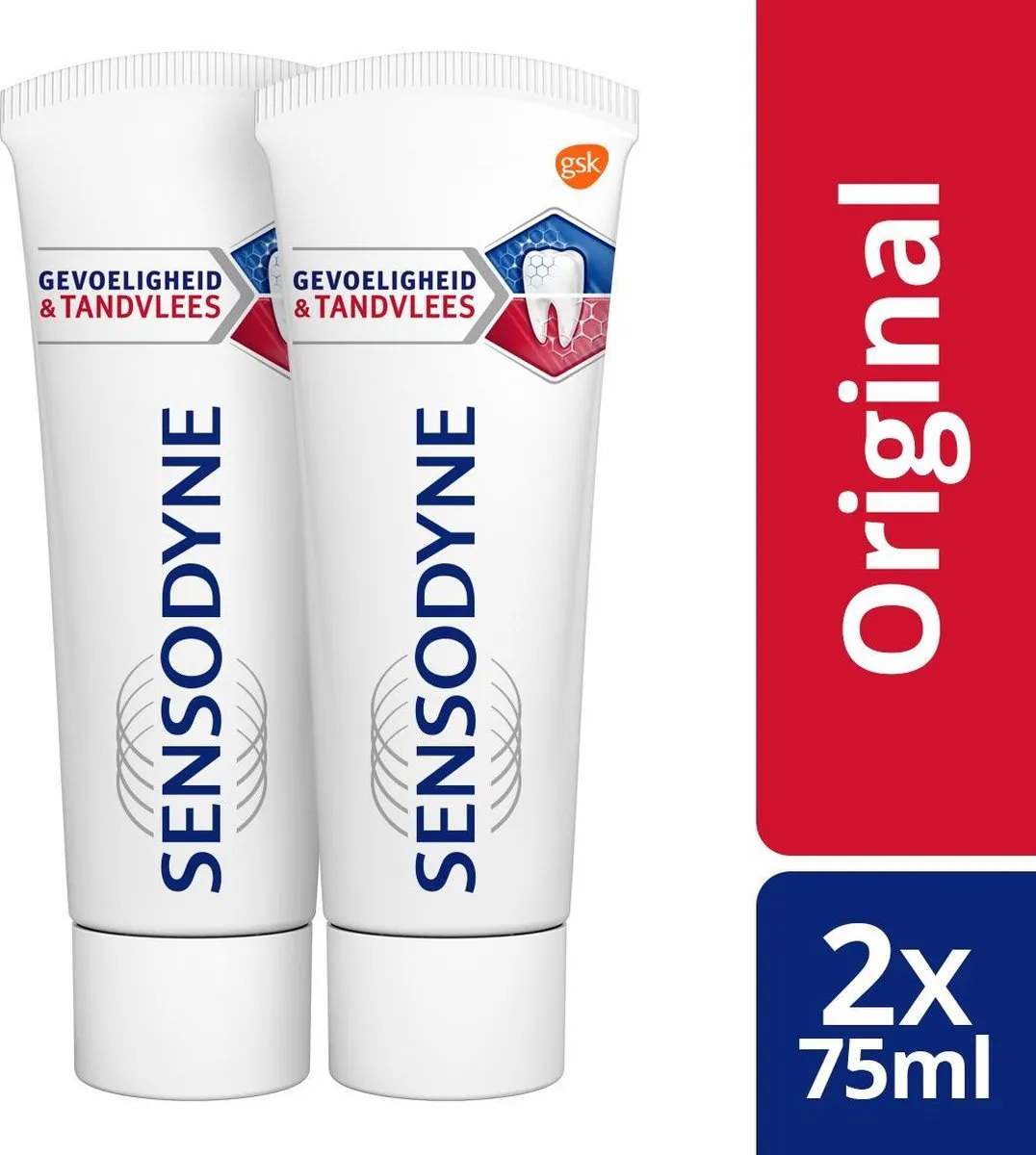 Sensodyne Gevoeligheid & Tandvlees Tandpasta 2x75ml
