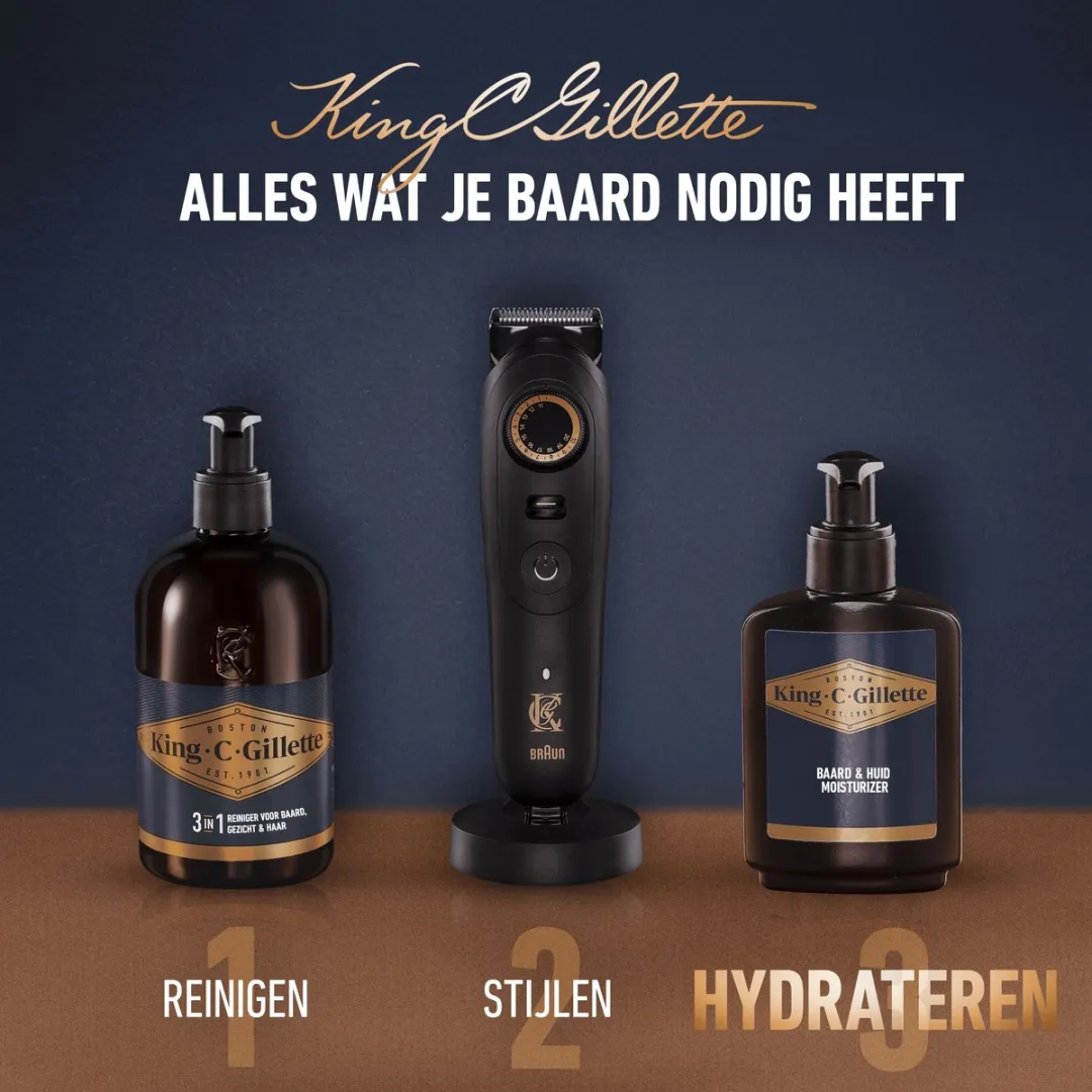 Gillette King C Baard & Huid Moisturizer 100ml