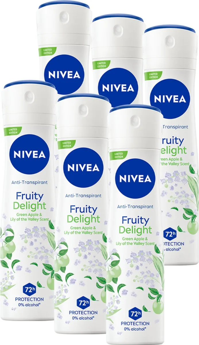 NIVEA Fruity Delight Deodorant Spray 72u
