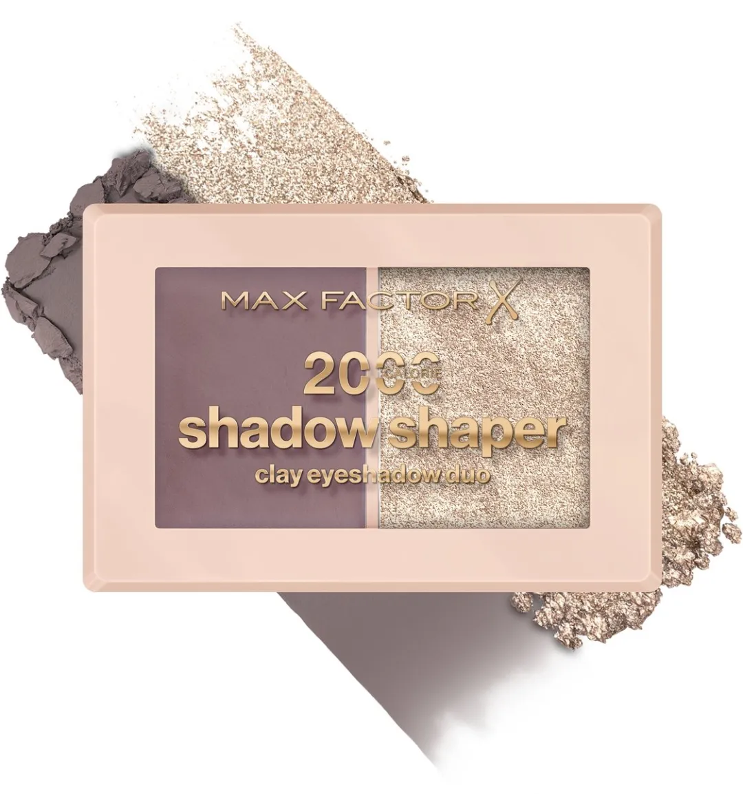 Max Factor 2000 Calorie Shadow Shaper Duo Palet - 030 Shell Shadow - 2 Kleuren