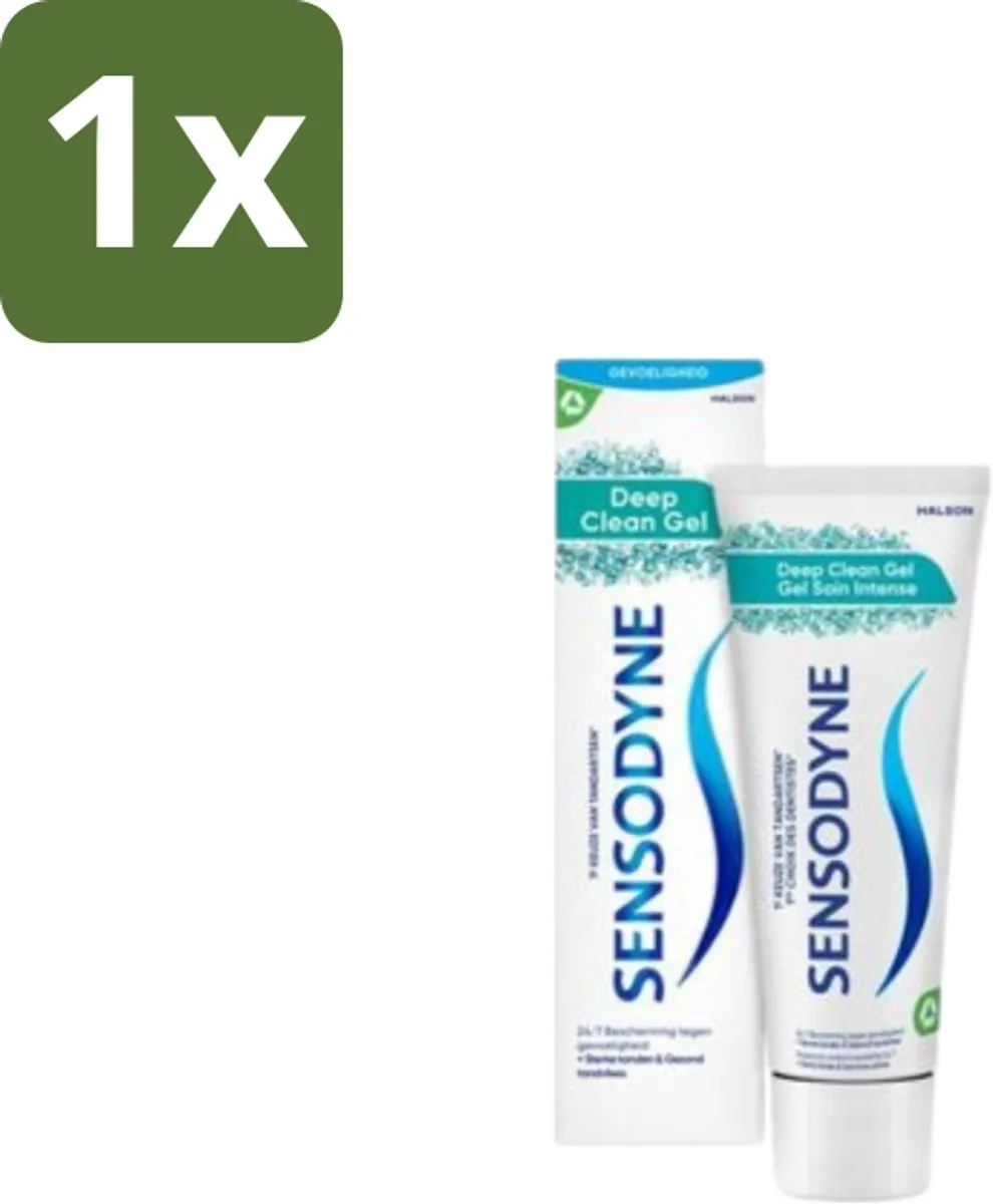 Sensodyne Deep Clean Gel Tandpasta 75ml