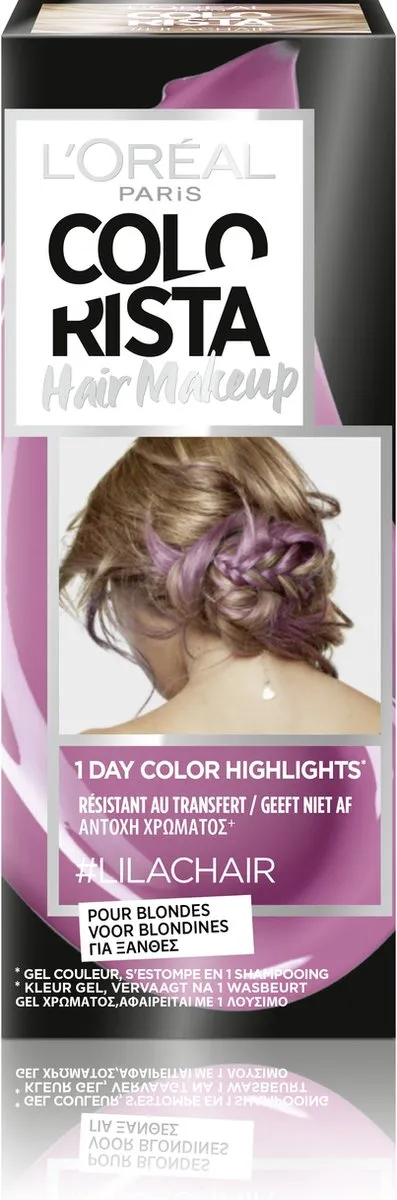 L'Oréal Paris Colorista Hair Makeup Purple