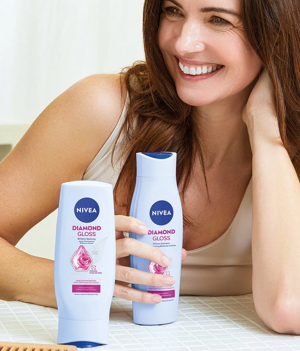 NIVEA Diamond Gloss Care Conditioner 3x200ml