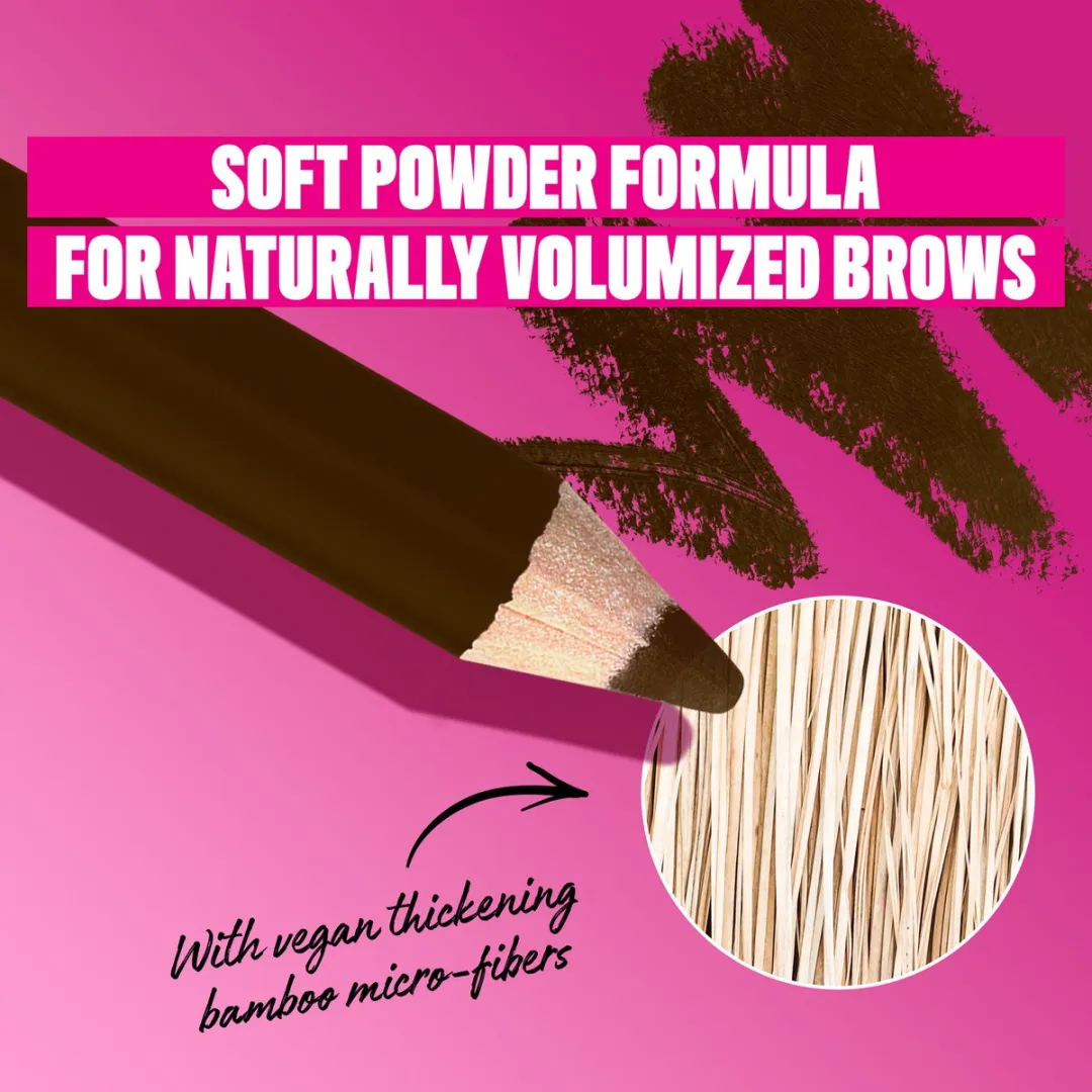 NYX Powder Louder Wenkbrauwpotlood Ash Brown - 1.15g - afbeelding 6 van 6