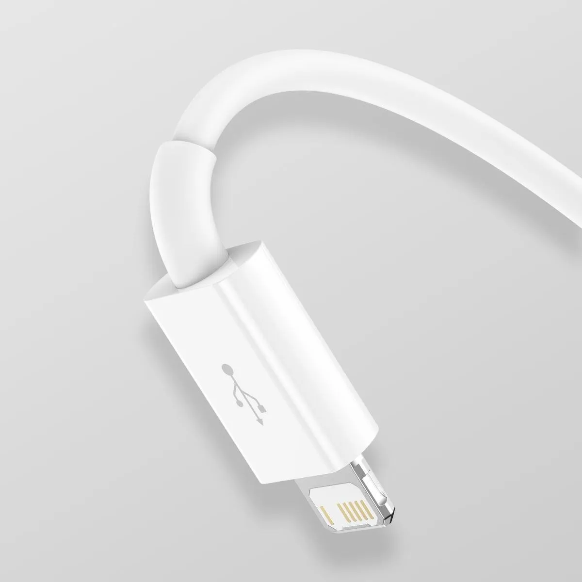 Baseus Superior 3in1 USB Kabel - Lightning/USB-C/microUSB 3.5A 1.5m - Wit