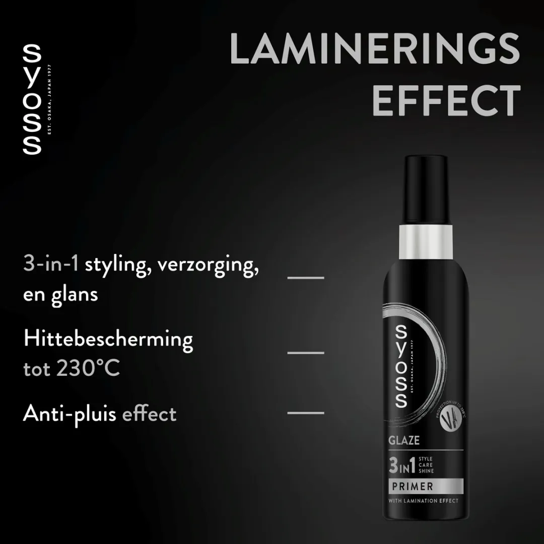 Syoss Glaze Primer 3-in-1 - 6x150ml