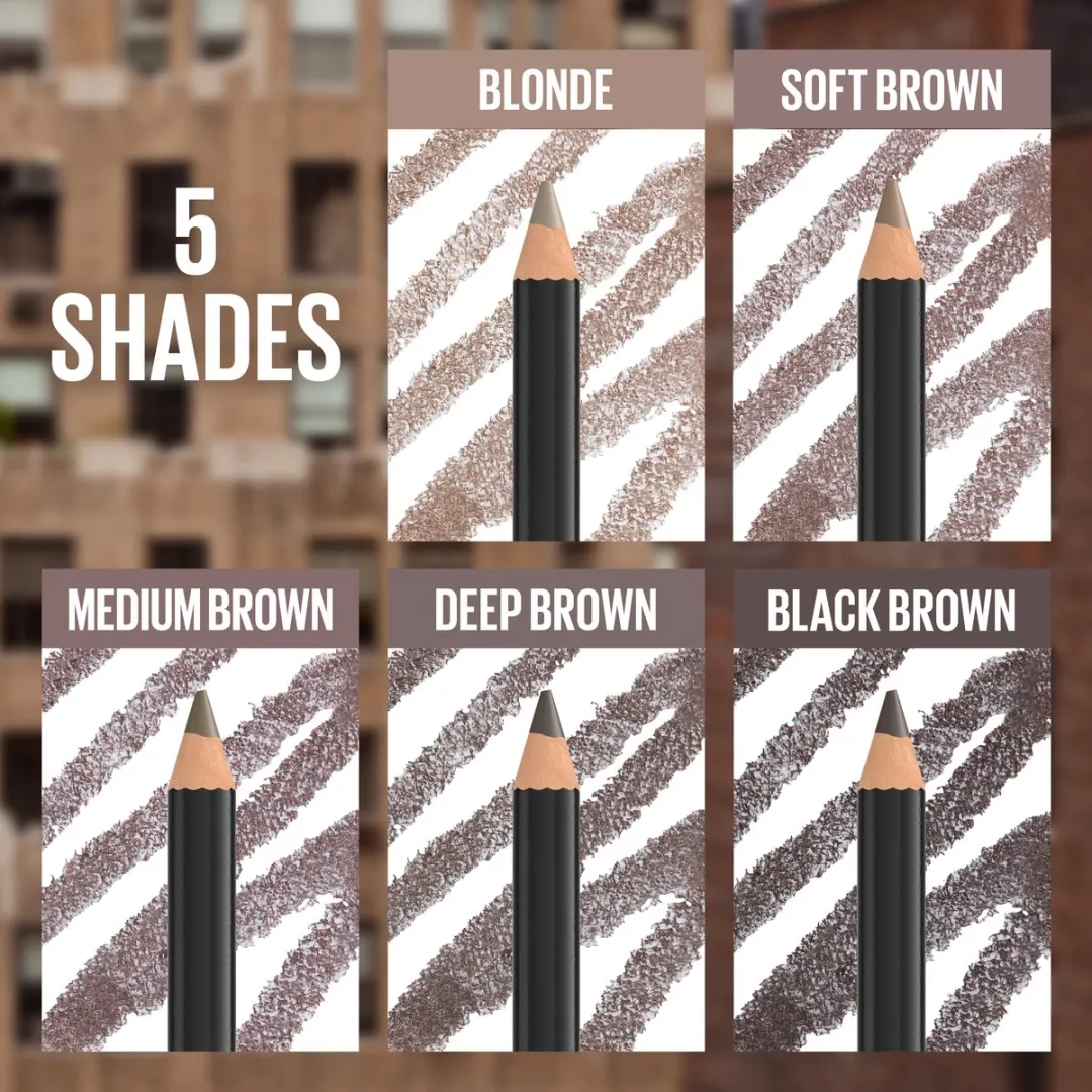 Maybelline New York Quick Shaper Wenkbrauwpotlood Bruin - 4.1g