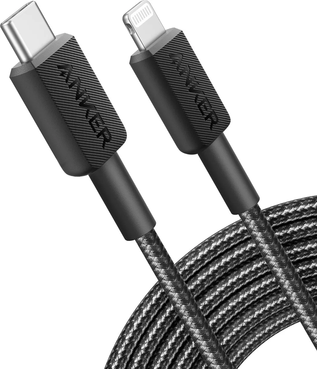 Anker 322 USB-C naar Lightningkabel 300cm