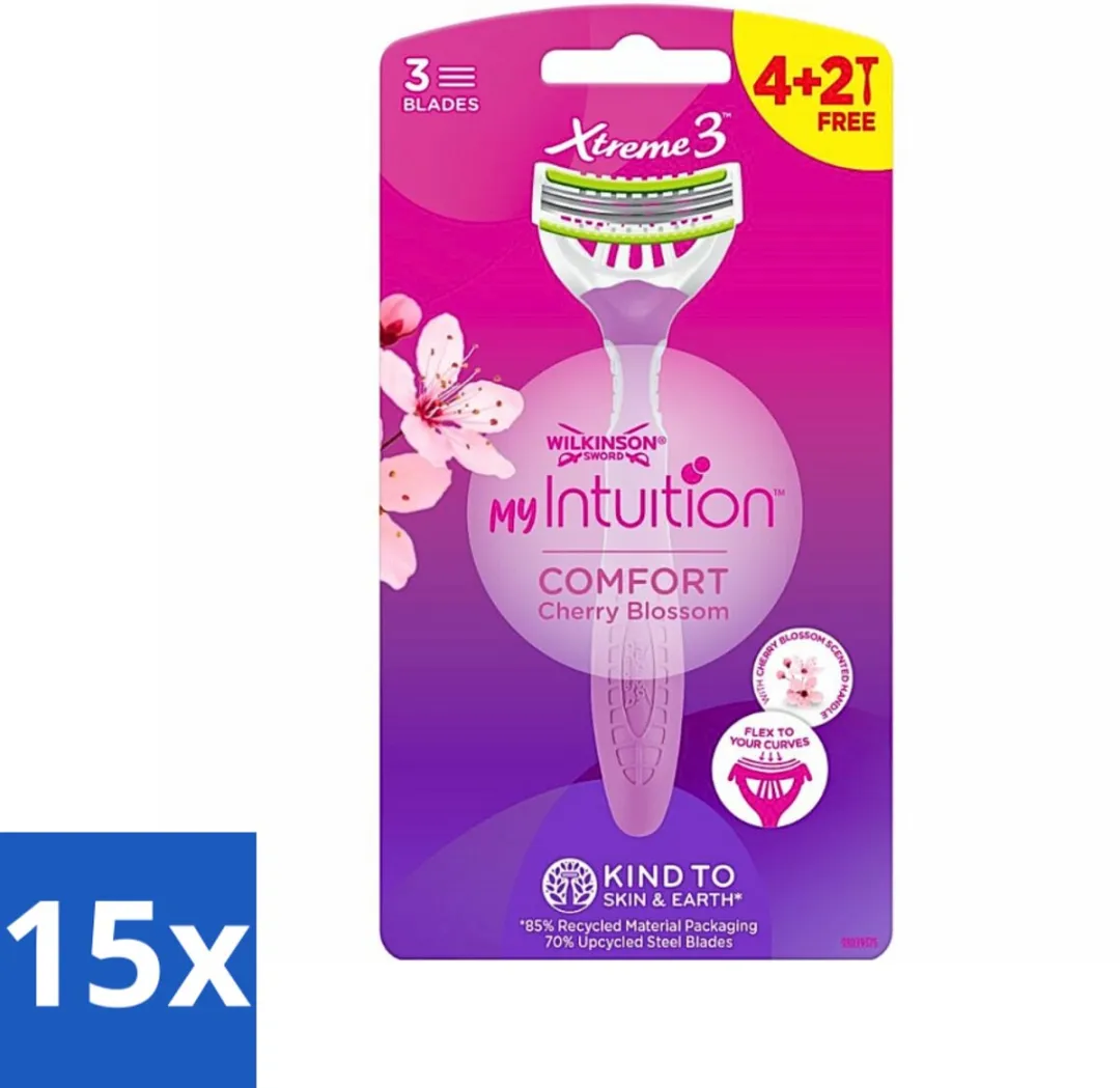 Wilkinson Sword Xtreme 3 My Intuition Wegwerpscheermesjes