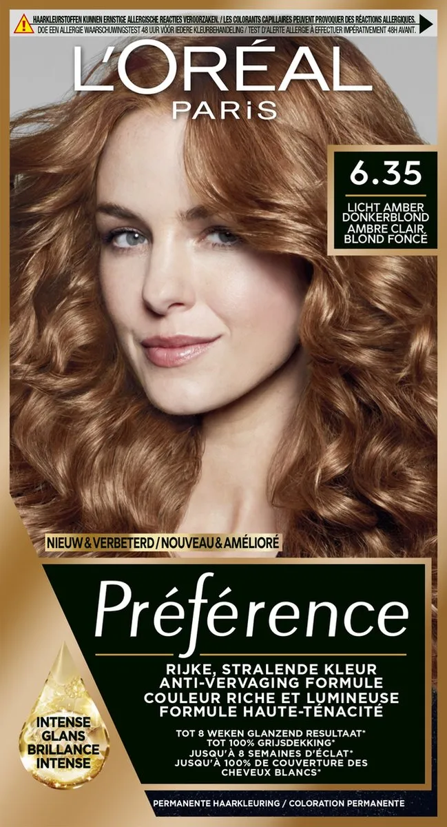 L'Oréal Paris Préférence 6.35 Haarverf