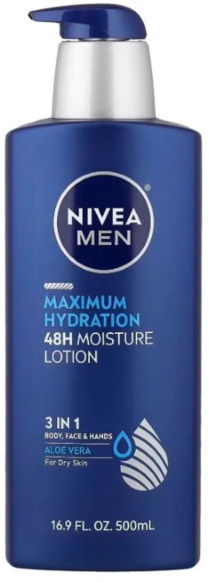 NIVEA Mannen Maximale Hydratatie 500ml Lotion