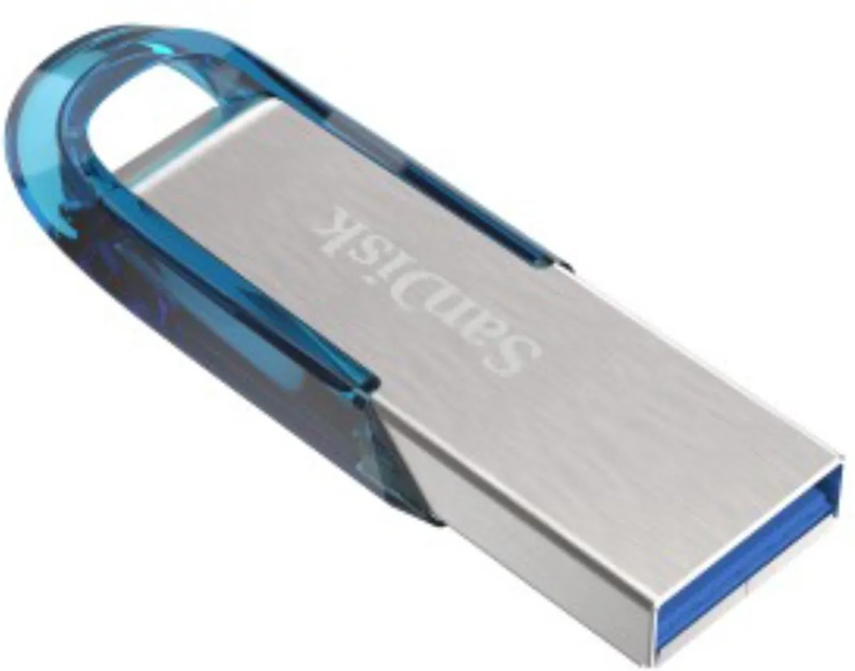 SanDisk Ultra Flair SDCZ73-032G-G46B USB Stick 32GB - Blauw