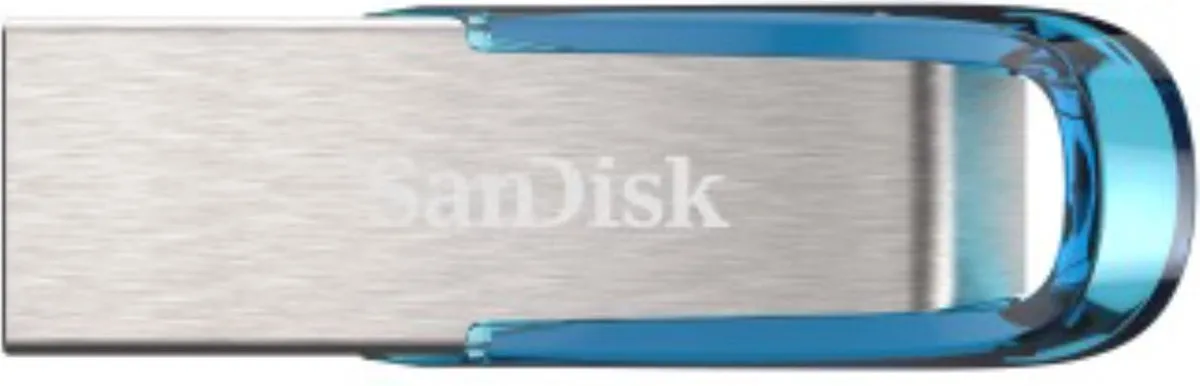 SanDisk Ultra Flair SDCZ73-032G-G46B USB Stick 32GB - Blauw - afbeelding 6 van 6