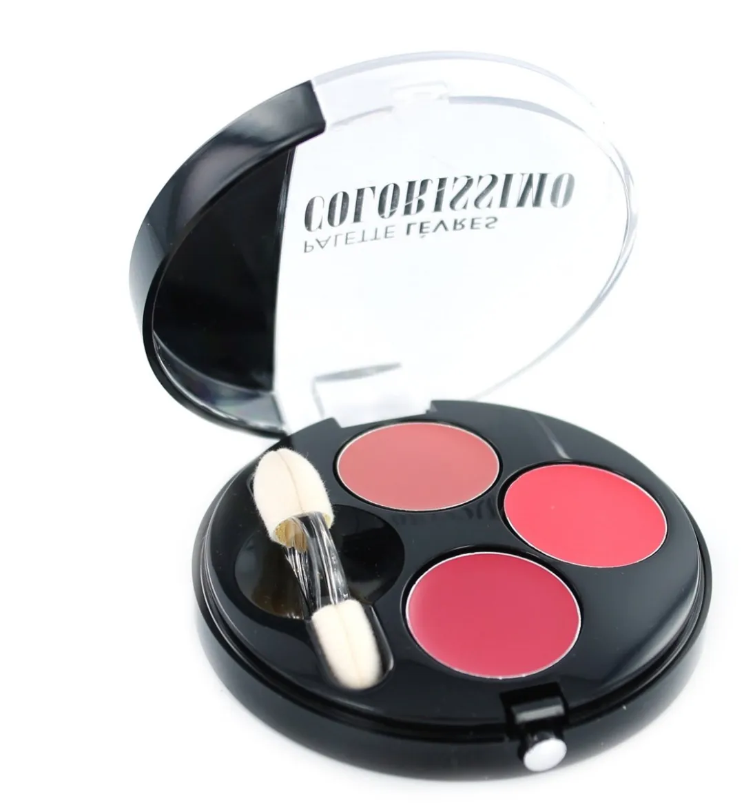 Bourjois Colorissimo Lip Palette 03 - Rood - 3 Stuks