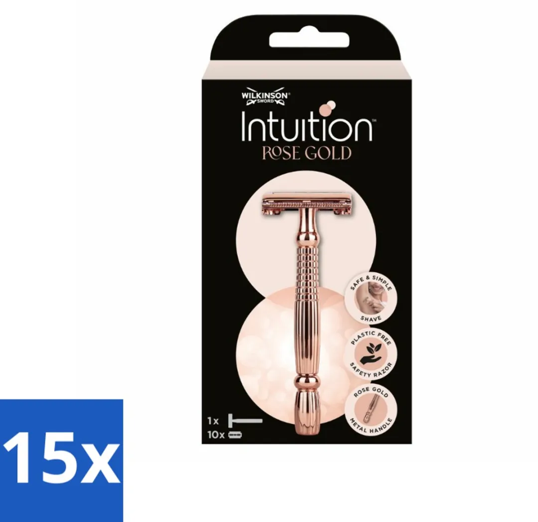 Wilkinson Sword Intuition Rose Gold Luxe Scheermes