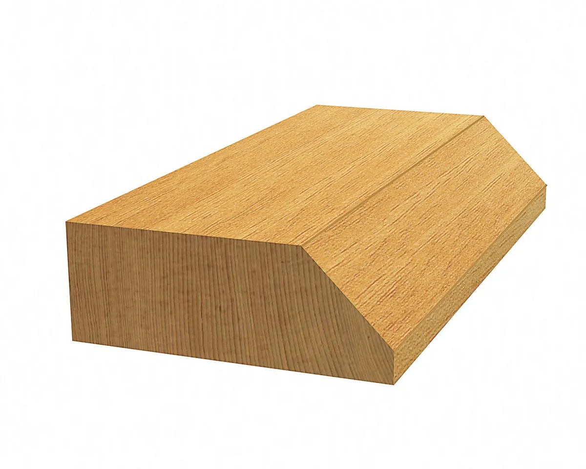 Bosch Afkant-/Vlakfrees 6 mm - Hardmetaal/Hout