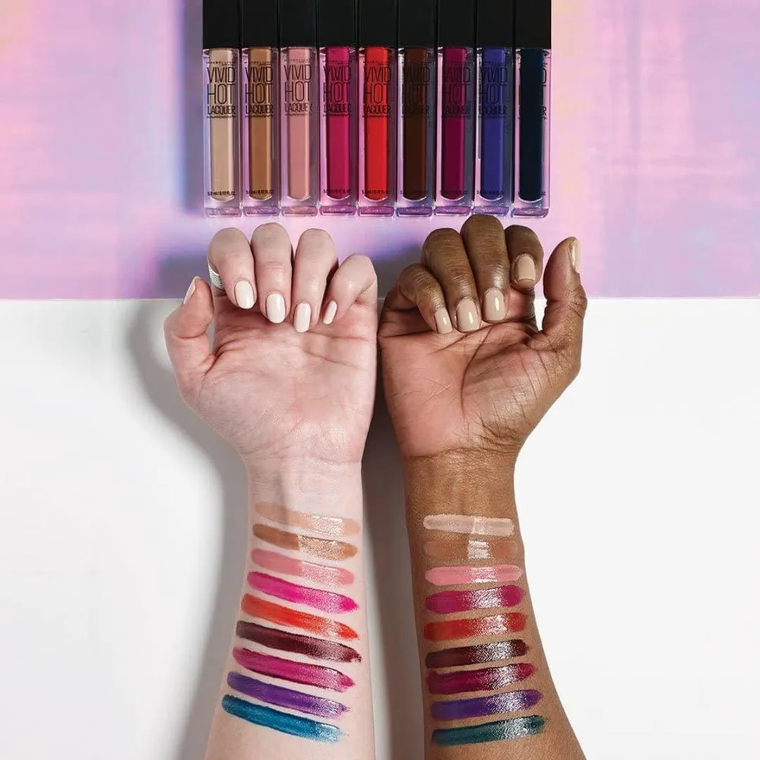 Maybelline New York Color Sensational Vivid Hot Lacquer Lip Gloss Major 80 - 9ml