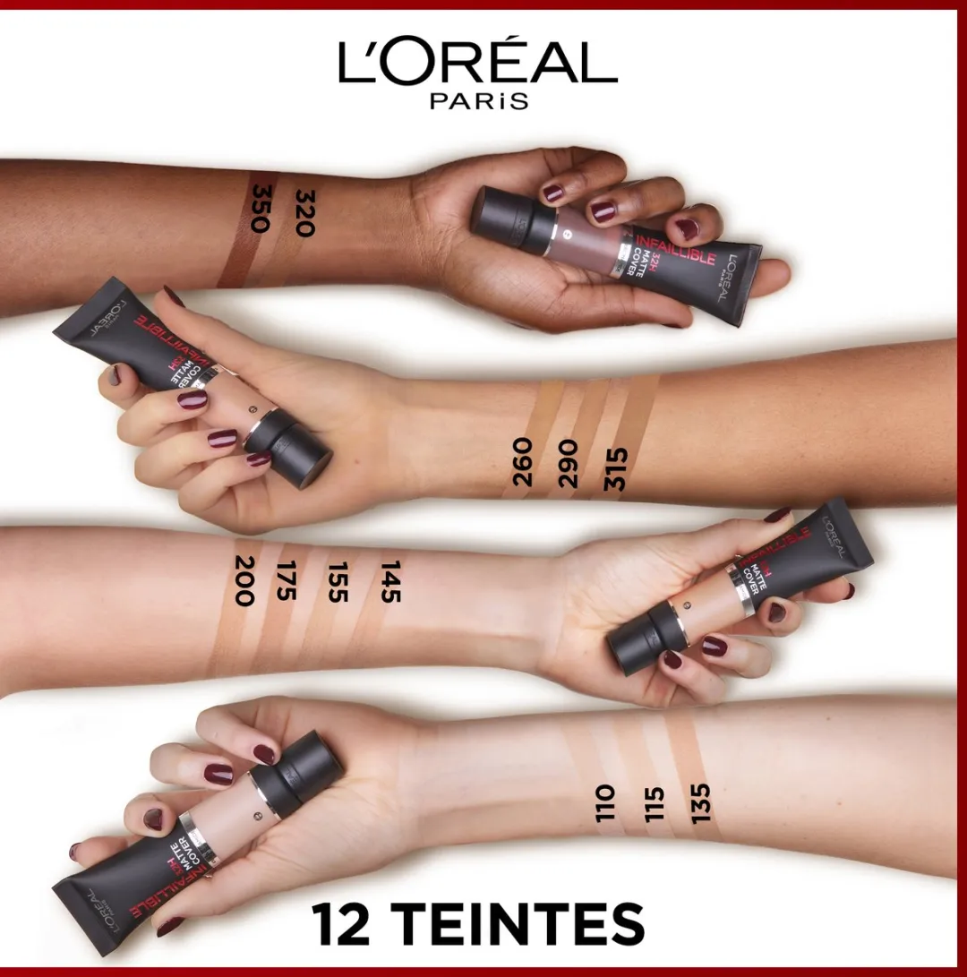 L'Oréal Paris Infaillible 32H Matte Cover Foundation 330 - 30ml