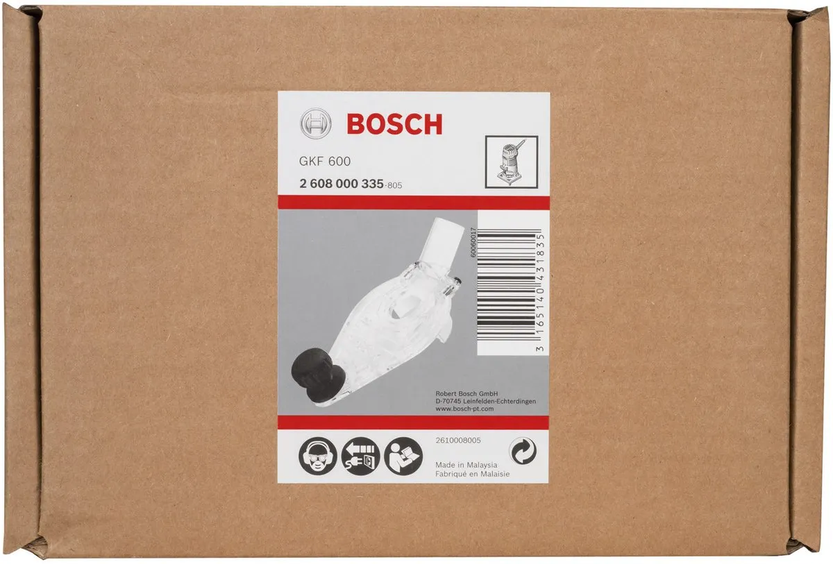 Bosch VOETPL GKF 600 Voetpolijstmachine - Met handgreep