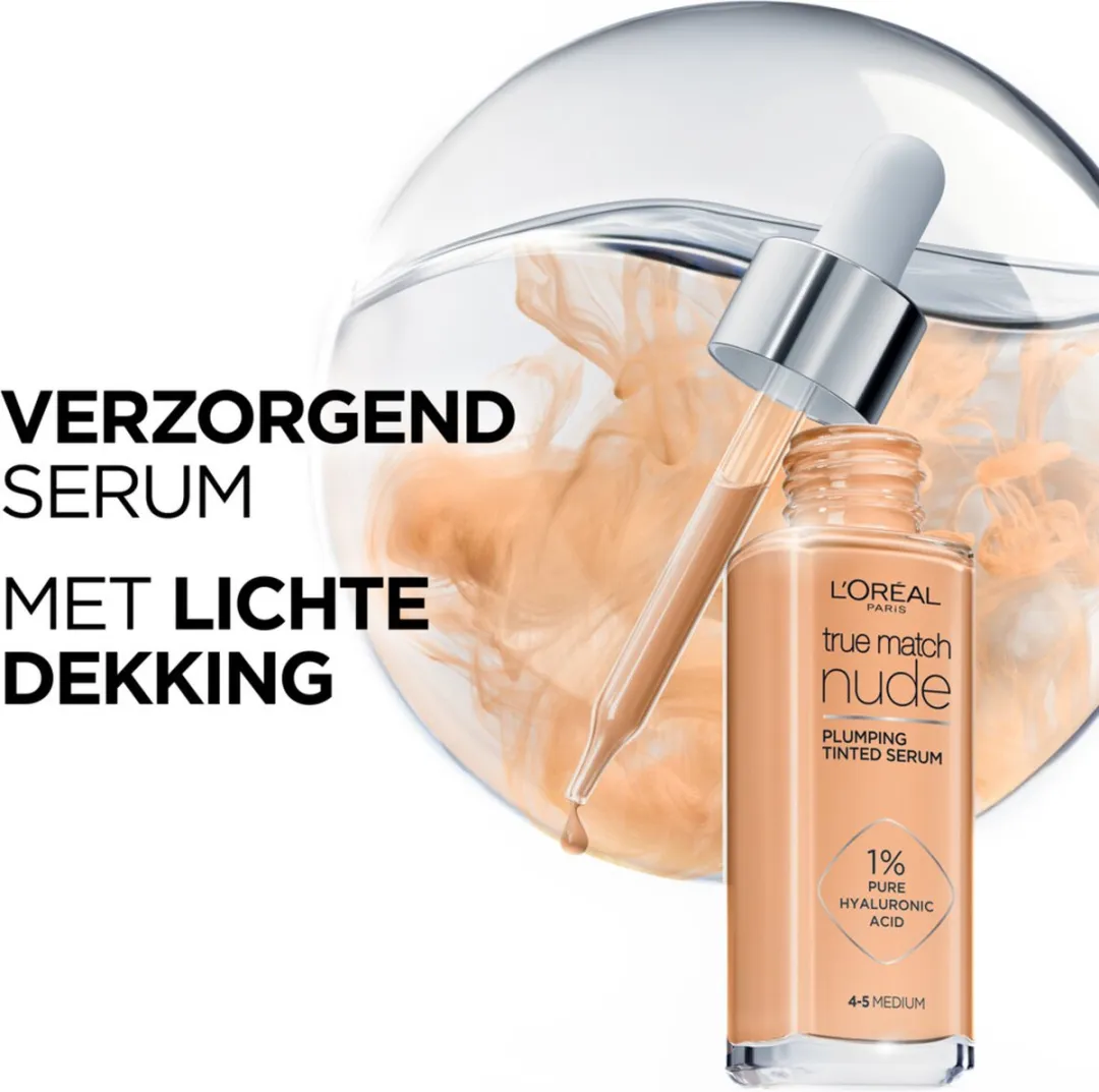L'Oréal Paris True Match Getint Serum 2-3 Light 30ml - 3 Stuks