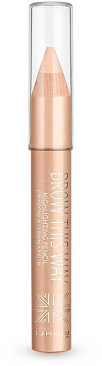 Rimmel London Brow This Way Highlighting Pencil - Donkerbruin