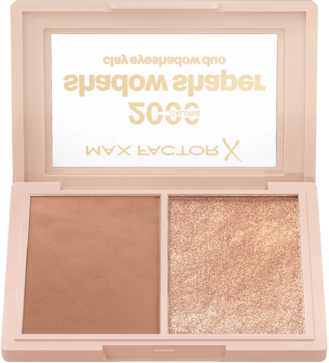 Max Factor 2000 Calorie Shadow Shaper Duo 010 Bronze Glaze - Oogschaduw 2 Stappen