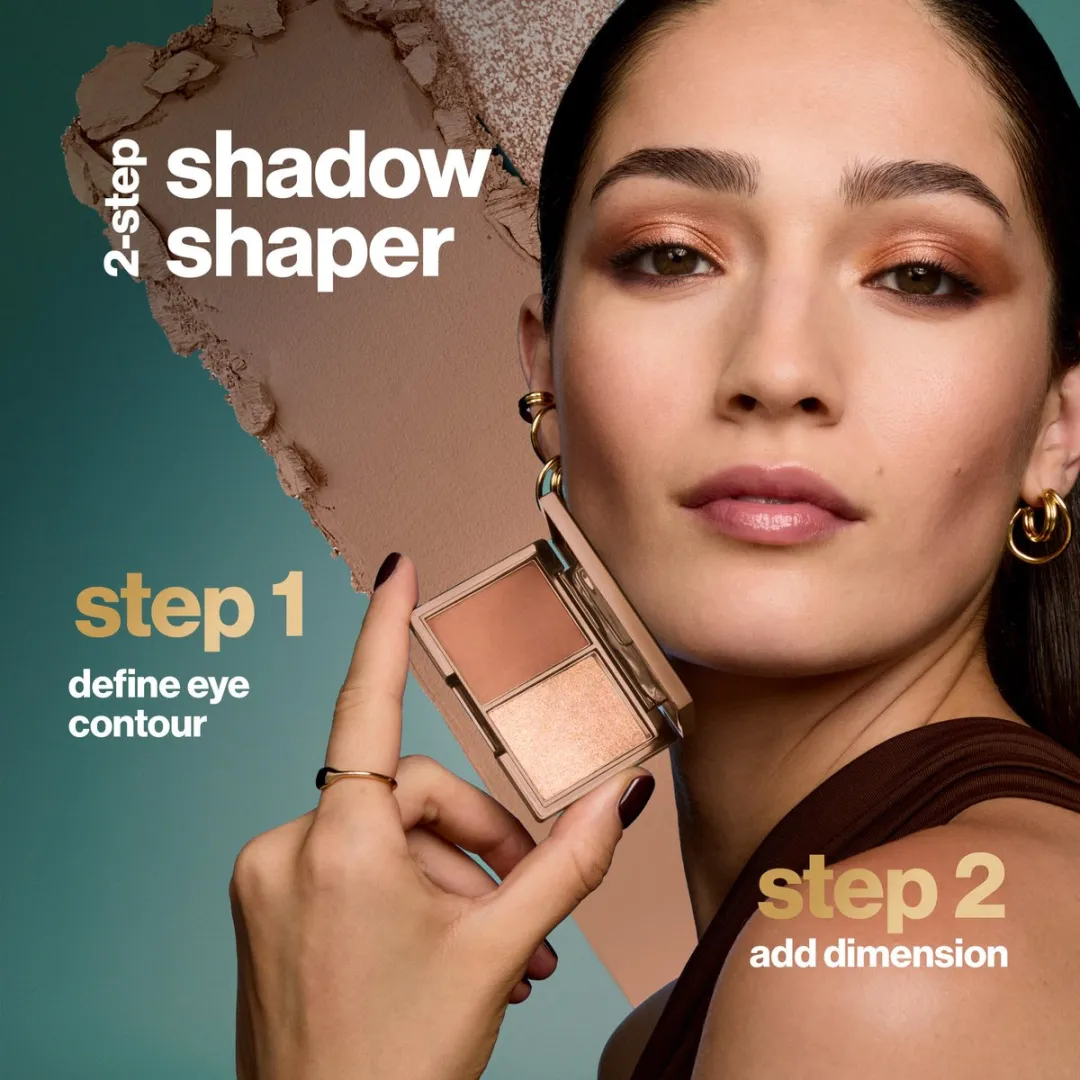 Max Factor 2000 Calorie Shadow Shaper Duo 010 Bronze Glaze - Oogschaduw 2 Stappen