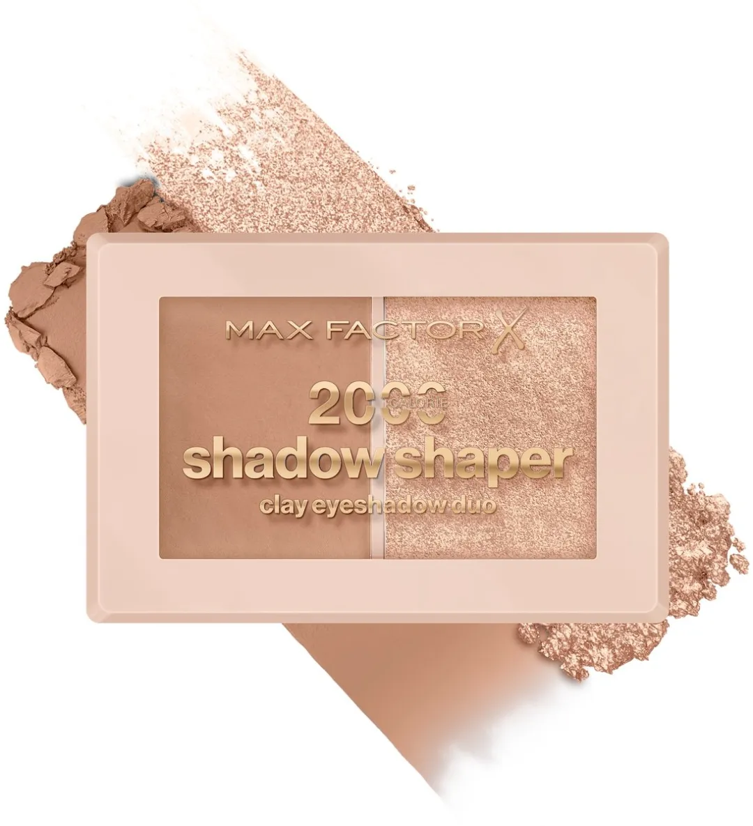 Max Factor 2000 Calorie Shadow Shaper Duo 010 Bronze Glaze - Oogschaduw 2 Stappen