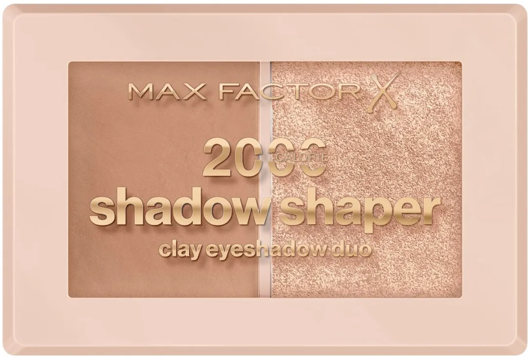 Max Factor 2000 Calorie Shadow Shaper Duo 010 Bronze Glaze - Oogschaduw 2 Stappen
