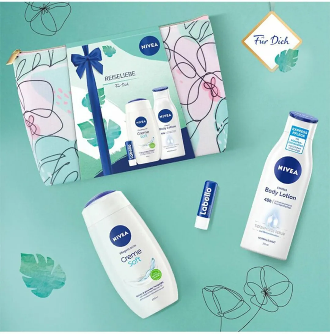 NIVEA Travel Lover Geschenkset - 500ml