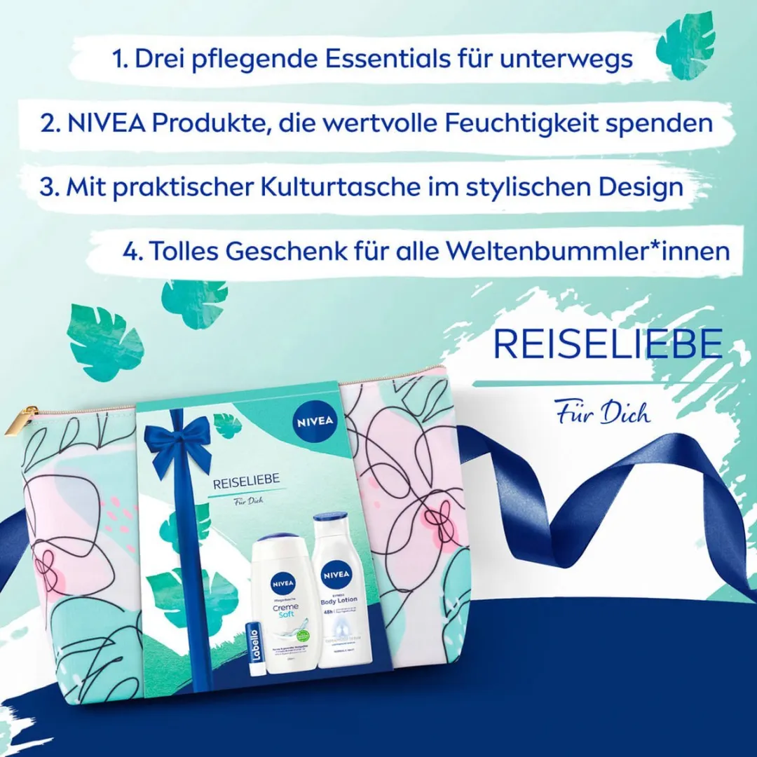NIVEA Travel Lover Geschenkset - 500ml