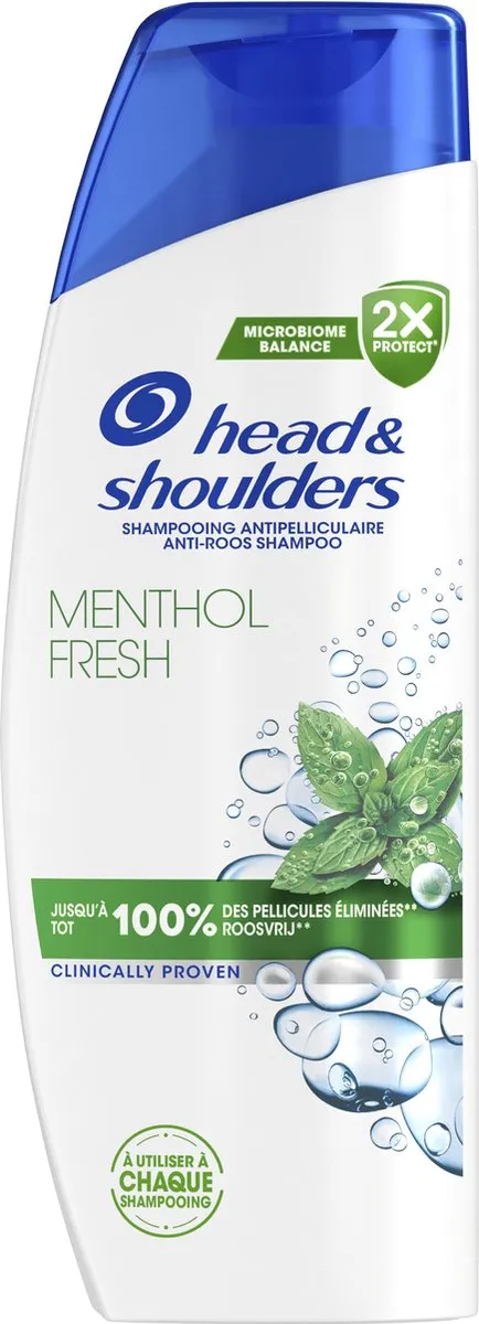 Head & Shoulders Menthol Fresh Anti-Roos Shampoo - 6x300ml