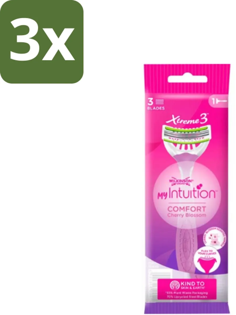 Wilkinson Xtreme 3 Beauty Wegwerpscheermesjes