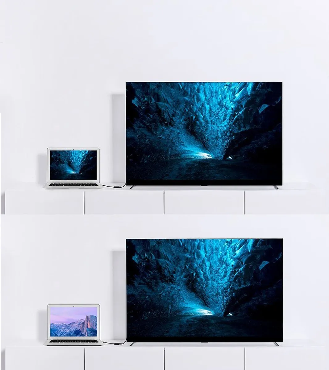 Ugreen DisplayPort naar HDMI Adapterkabel 1080P 60Hz - Zwart