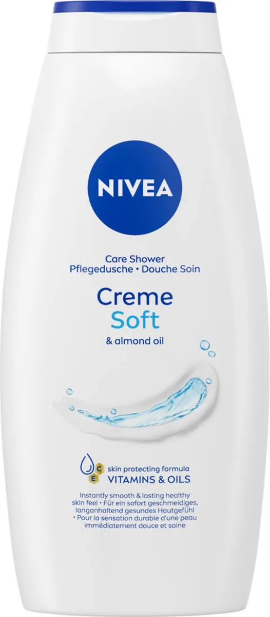 NIVEA Creme Soft Douchecrème Amandelolie 750ml