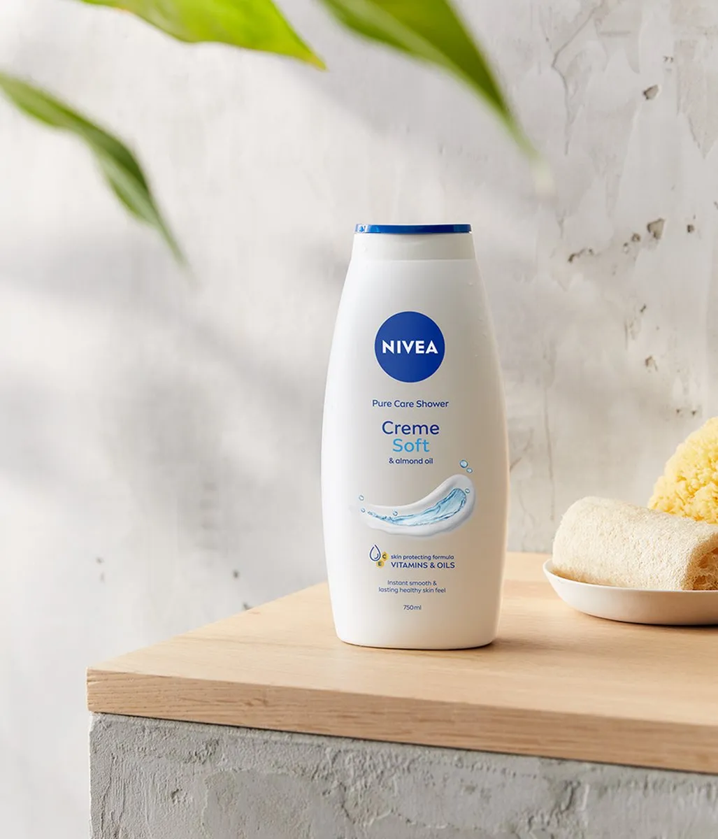 NIVEA Creme Soft Douchecrème Amandelolie 750ml - afbeelding 6 van 6