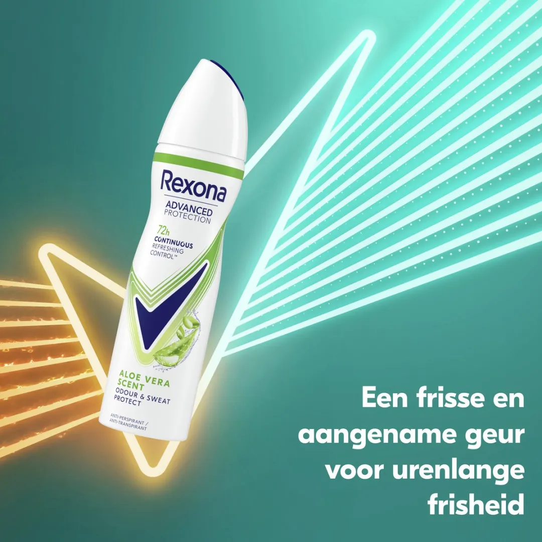 Rexona Women Advanced Protection Anti-Transpirant Spray 6x150ml - Aloë Vera