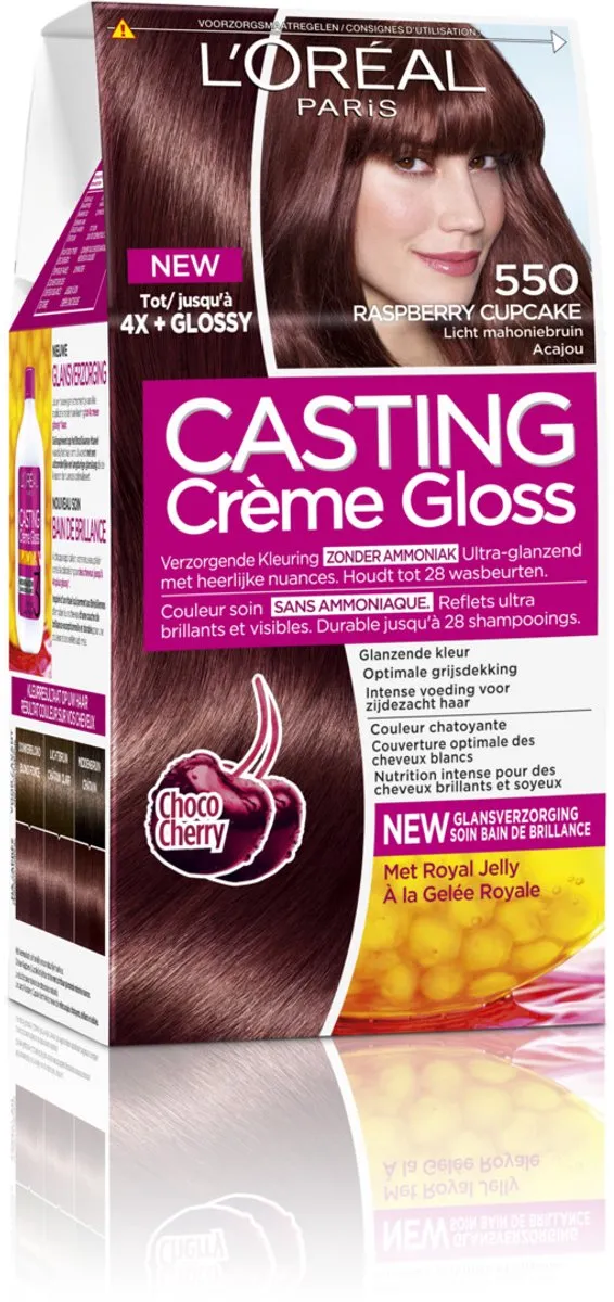 L'Oréal Paris Casting Crème Gloss 550 Licht Mahoniebruin