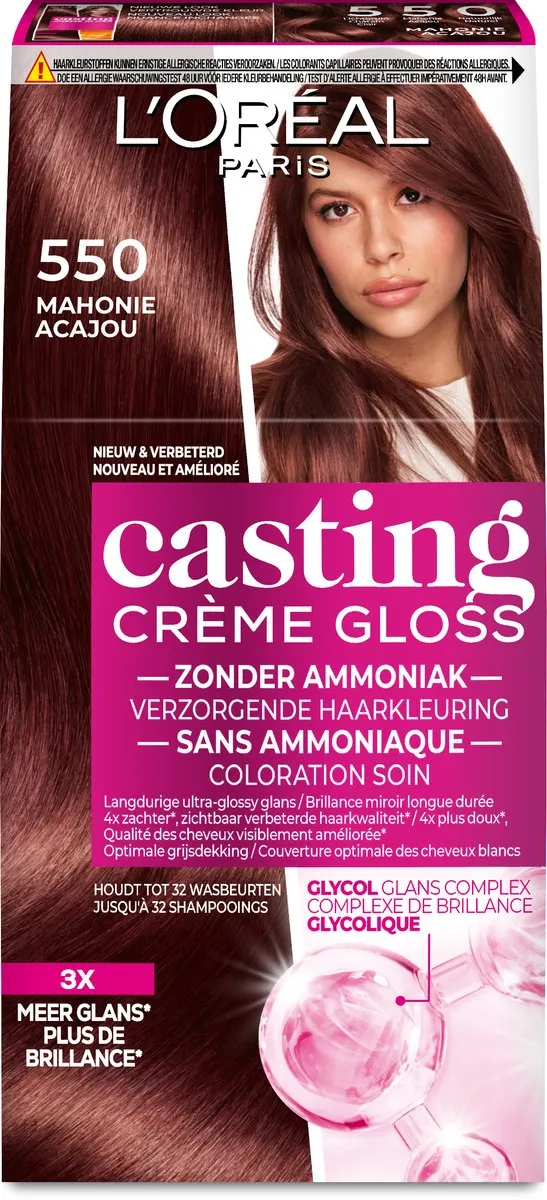 L'Oréal Paris Casting Crème Gloss 550 Licht Mahoniebruin
