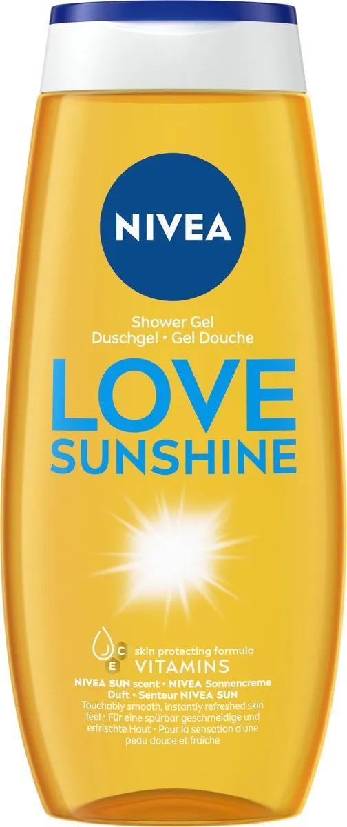NIVEA You’re My Sunshine Geschenkset Vrouwen- Cadeaupakket met Zonnebrand, Douchegel, Labello - Verjaardag Cadeau Vrouw - Moederdag cadeautje