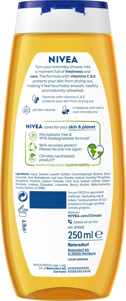 NIVEA You’re My Sunshine Geschenkset Vrouwen- Cadeaupakket met Zonnebrand, Douchegel, Labello - Verjaardag Cadeau Vrouw - Moederdag cadeautje